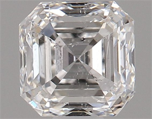 Picture of Natural Diamond 0.70 Carats, Asscher with  Cut, F Color, SI2 Clarity and Certified by GIA