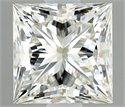 Natural Diamond 0.62 Carats, Princess with  Cut, I Color, VVS2 Clarity and Certified by IGI