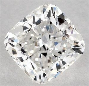 Foto Diamante Natural 0.70 quilates, Del cojín , Color F, claridad SI1 y certificado GIA de