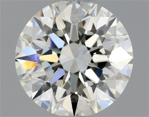 Foto Diamante Natural 0.50 quilates, Redondo , Color J, claridad VVS1 y certificado GIA de