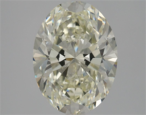 Picture of Natural Diamond 2.01 Carats, Oval with  Cut, K Color, IF Clarity and Certified by HRD