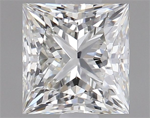Foto Diamante Natural 0.93 quilates, Princesa , Color J, claridad VVS1 y certificado GIA de
