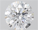 Del inventario de diamantes de laboratorio, 2.04 quilates, Redondo , Color D, claridad IF y certificado IGI