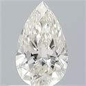 Natural Diamond 0.42 Carats, Pear with  Cut, I Color, VVS1 Clarity and Certified by IGI