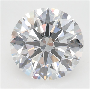 Picture of Lab Grown Diamond 3.09 Carats, Round with Excellent Cut, E Color, VVS1 Clarity and Certified by GIA