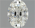 Natural Diamond 0.71 Carats, Oval with  Cut, G Color, VS1 Clarity and Certified by GIA