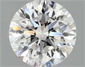 Del inventario de diamantes de laboratorio, 2.09 quilates, Redondo , Color F, claridad VS1 y certificado IGI