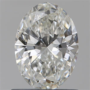 Foto Diamante Natural 0.90 quilates, Ovalado , Color G, claridad IF y certificado GIA de