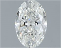 Diamante Natural 0.51 quilates, Ovalado , Color I, claridad SI2 y certificado GIA