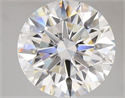 Lab Grown Diamond 5.05 Carats, Round with Ideal Cut, E Color, VVS1 Clarity and Certified by IGI
