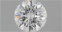 Natural Diamond 0.66 Carats, Round with Excellent Cut, F Color, VVS1 Clarity and Certified by GIA