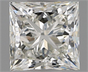 Natural Diamond 1.01 Carats, Princess with  Cut, I Color, VVS1 Clarity and Certified by GIA