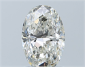 Diamante Natural 1.01 quilates, Ovalado , Color J, claridad SI2 y certificado GIA