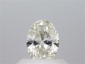 Picture of Natural Diamond 0.46 Carats, Oval with  Cut, J Color, SI1 Clarity and Certified by GIA