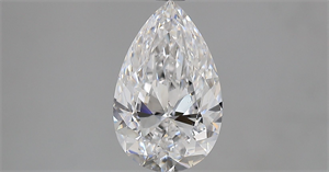 Picture of Natural Diamond 2.01 Carats, Pear with  Cut, D Color, SI1 Clarity and Certified by GIA