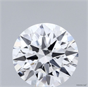 Lab Grown Diamond 2.04 Carats, Round with Ideal Cut, D Color, VVS2 Clarity and Certified by IGI