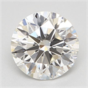 Natural Diamond 0.50 Carats, Round with Excellent Cut, H Color, SI1 Clarity and Certified by GIA