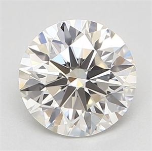 Picture of Natural Diamond 0.50 Carats, Round with Excellent Cut, H Color, SI1 Clarity and Certified by GIA