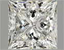 Natural Diamond 1.01 Carats, Princess with  Cut, J Color, VVS2 Clarity and Certified by GIA