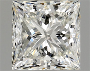 Picture of Natural Diamond 1.01 Carats, Princess with  Cut, J Color, VVS2 Clarity and Certified by GIA