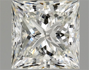 Picture of Natural Diamond 1.01 Carats, Princess with  Cut, J Color, VVS2 Clarity and Certified by GIA