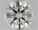 Natural Diamond 0.43 Carats, Round with Excellent Cut, I Color, VVS1 Clarity and Certified by GIA