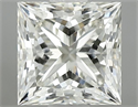 Diamante Natural 0.81 quilates, Princesa , Color L, claridad VVS2 y certificado GIA