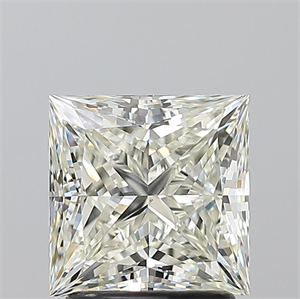Picture of Natural Diamond 2.01 Carats, Princess with  Cut, K Color, VS2 Clarity and Certified by GIA