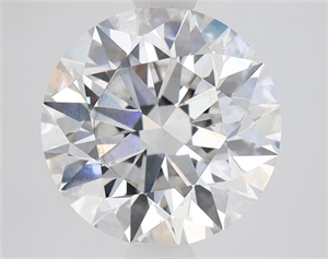 Picture of Lab Grown Diamond 3.04 Carats, Round with Ideal Cut, F Color, SI1 Clarity and Certified by IGI