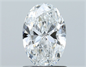 Natural Diamond 1.03 Carats, Oval with  Cut, E Color, VVS2 Clarity and Certified by GIA