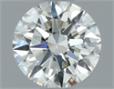Natural Diamond 0.80 Carats, Round with Excellent Cut, I Color, VVS2 Clarity and Certified by IGI