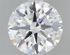 Picture of Lab Grown Diamond 1.03 Carats, Round with Ideal Cut, D Color, VVS2 Clarity and Certified by IGI