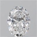 Natural Diamond 0.90 Carats, Oval with  Cut, E Color, VS1 Clarity and Certified by GIA