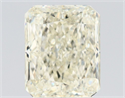 Natural Diamond 3.41 Carats, Radiant with  Cut, N Color, VS1 Clarity and Certified by GIA
