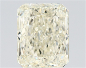 Picture of Natural Diamond 3.41 Carats, Radiant with  Cut, N Color, VS1 Clarity and Certified by GIA