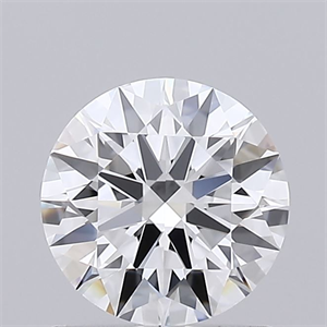 Picture of Lab Grown Diamond 0.83 Carats, Round with Ideal Cut, D Color, IF Clarity and Certified by IGI
