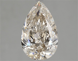 Picture of Natural Diamond 1.52 Carats, Pear with  Cut, L Color, SI2 Clarity and Certified by GIA