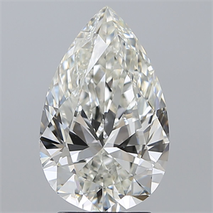 Foto Diamante Natural 3.01 quilates, De pera , Color I, claridad VS1 y certificado GIA de
