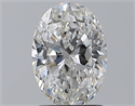 Natural Diamond 1.51 Carats, Oval with  Cut, F Color, VS1 Clarity and Certified by GIA
