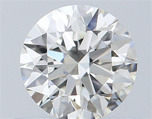 Picture of Natural Diamond 0.55 Carats, Round with Excellent Cut, J Color, IF Clarity and Certified by GIA
