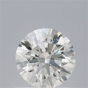 Picture of Natural Diamond 0.50 Carats, Round with Excellent Cut, H Color, VVS2 Clarity and Certified by IGI