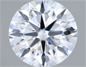 Lab Grown Diamond 1.20 Carats, Round with Excellent Cut, D Color, VS1 Clarity and Certified by IGI