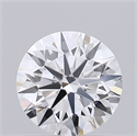 Lab Grown Diamond 0.88 Carats, Round with Ideal Cut, D Color, VS1 Clarity and Certified by IGI
