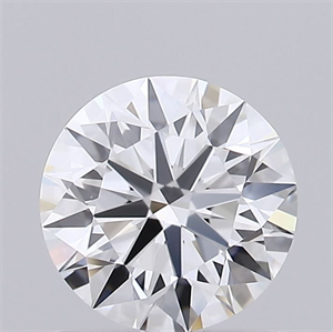 Picture of Lab Grown Diamond 0.88 Carats, Round with Ideal Cut, D Color, VS1 Clarity and Certified by IGI