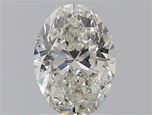Picture of Natural Diamond 1.20 Carats, Oval with  Cut, H Color, SI2 Clarity and Certified by HRD