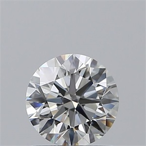 Picture of Natural Diamond 0.83 Carats, Round with Excellent Cut, H Color, VS2 Clarity and Certified by GIA