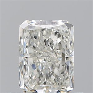 Picture of Natural Diamond 0.70 Carats, Radiant with  Cut, J Color, VS1 Clarity and Certified by GIA