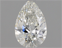 Diamante Natural 0.54 quilates, De pera , Color I, claridad VVS1 y certificado GIA