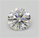 Del inventario de diamantes de laboratorio, 0.74 quilates, Redondo , Color D, claridad VS1 y certificado IGI