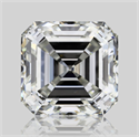 Diamante Natural 0.70 quilates, Asscher , Color H, claridad VS1 y certificado GIA
